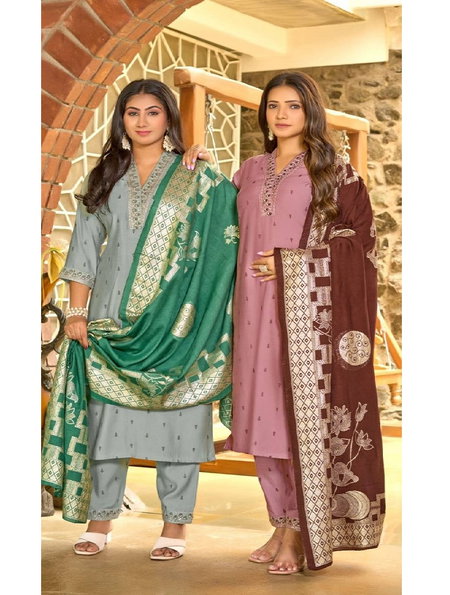 Naisha K 98 Dobby Jacquard Readymade Dress Online Wholesale